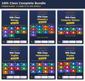 10th Class Complete Bundle – Punjab Board (6 Subjects)