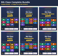 9th Class Complete Bundle – Punjab Board (6 Subjects)