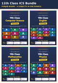 11th Class ICS Bundle – Punjab Board (4 Subjects)