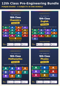 12th Class Pre-Engineering Bundle – Punjab Board (4 Subjects)