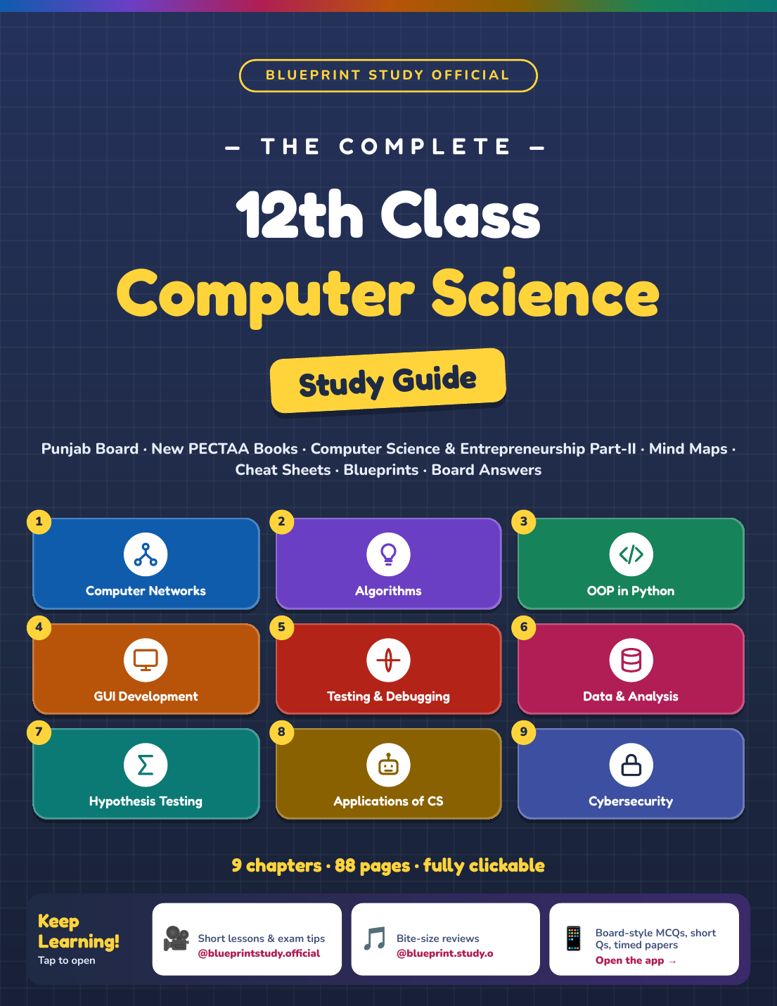 12th Class Computer Science Study Guide – Punjab Board