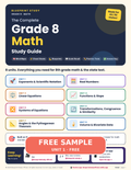 FREE Sample – Grade 8 Math, Unit 1