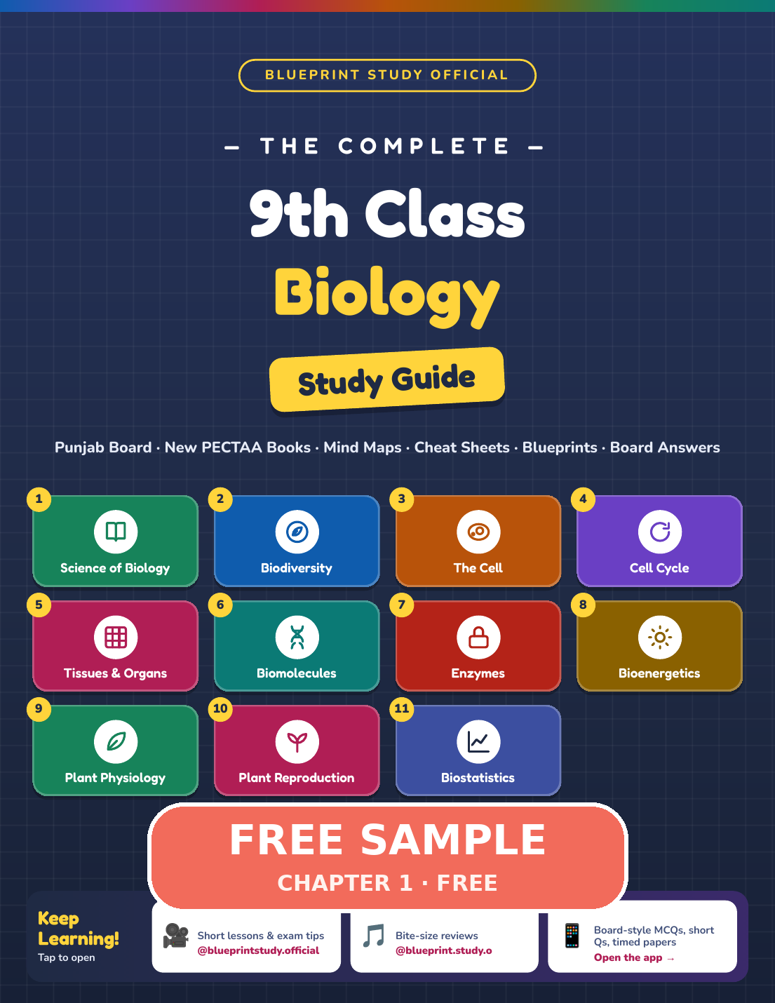 FREE Sample – 9th Class Biology, Chapter 1 (Punjab Board)